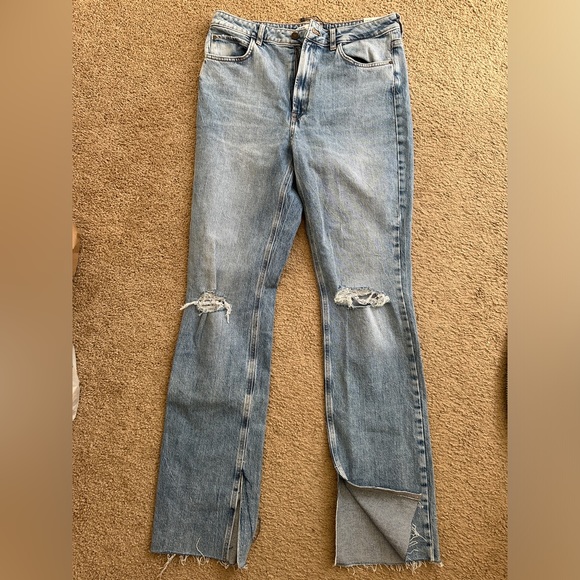 Zara Slim Flare Jeans - Picture 1 of 2
